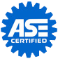 ASE Certified Technicians badge