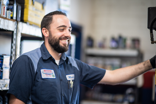 Wilhelm employee smiling