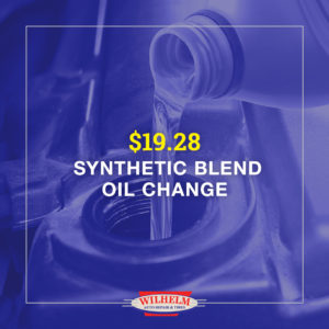 synthetic blend oil change