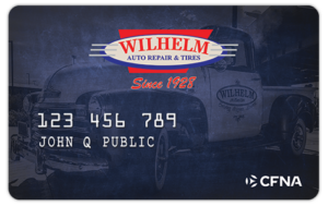 Wilhelm Automotive CFNA card